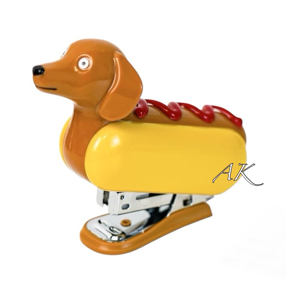 Dachshund Stapler 🐾 Doxie Wiener 
Hotdog Stationary